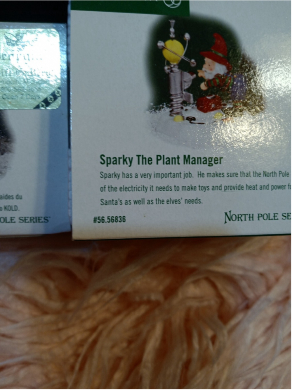 Dept 56 Painting Your Own Village Sign, Bustin' A Move & Sparky Plant Manager - Picture 6 of 11